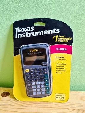 Brand New Texas Instruments TI-30Xa Scientific Calculator SAT ACT AP Approved